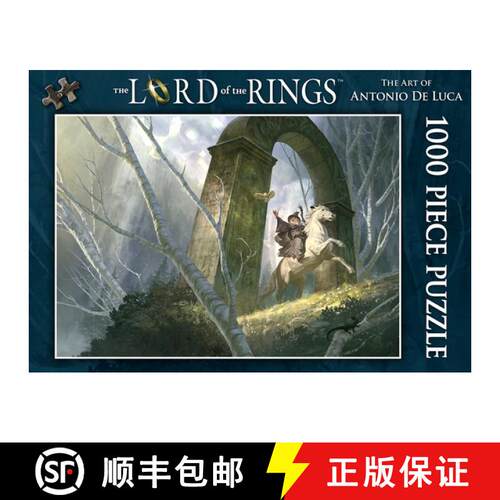 【3-4周达】The Lord of the Rings 1000 Piece Jigsaw Puzzle: The Art of Antonio de Luca [9781915530530]
