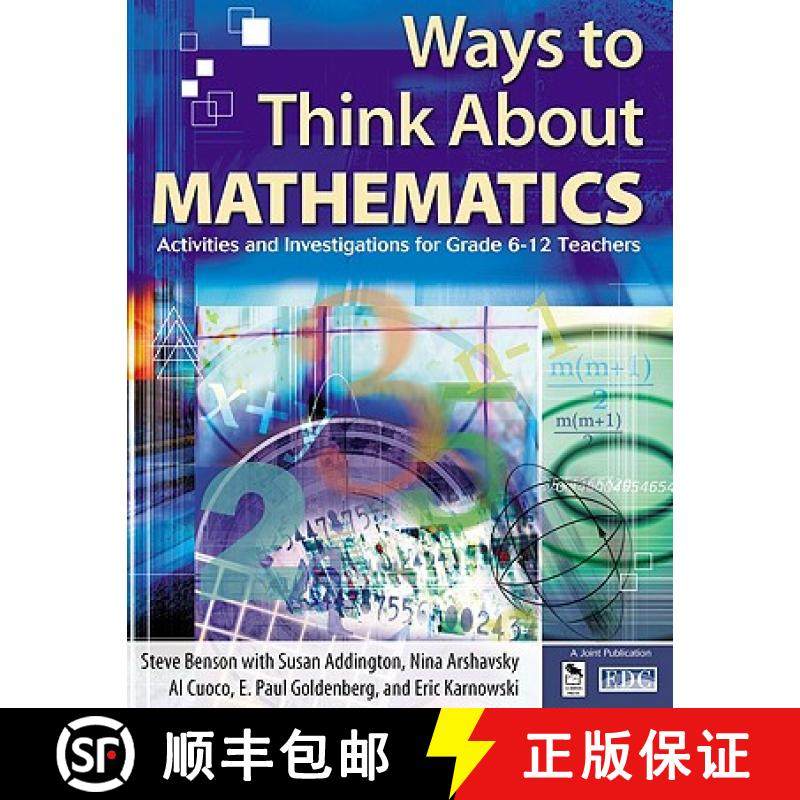 【3-4周达】Ways to Think About Mathematics: Activities and Investigations for Grade 6-12 Teachers [9780761931058]
