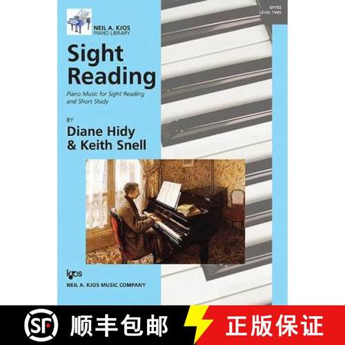 【3-4周达】Sight Reading: Piano Music for Sight Reading and Short Study, Level 2 [9780849798498]
