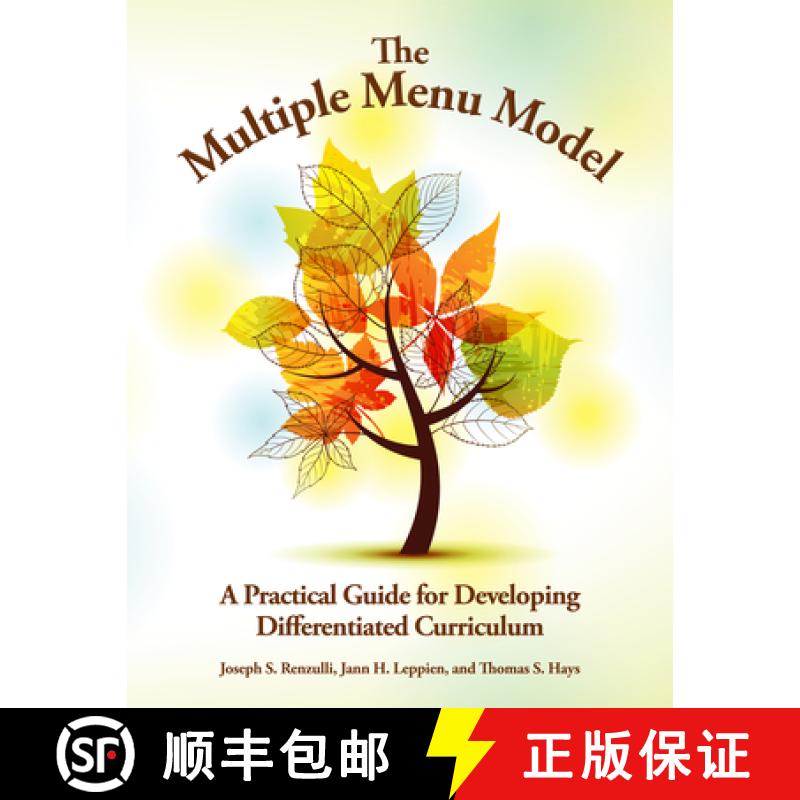 【3-4周达】The Multiple Menu Model: A Practical Guide for Developing Differentiated Curriculum [9780936386867]