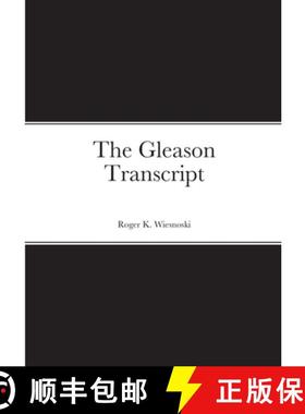 【3-4周达】The Gleason Transcript [9781387667284]