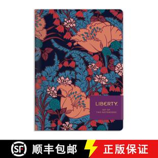 【3-4周达】Liberty London Floral Writers Notebook Set [9780735365605]
