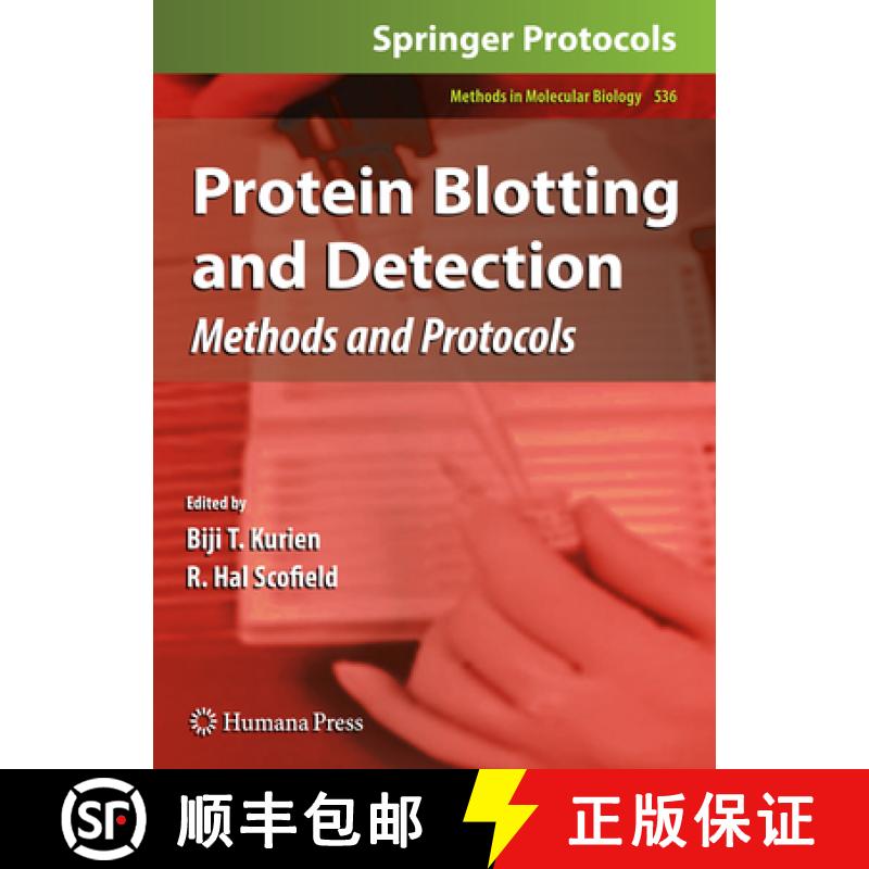 【4周达】Protein Blotting and Detection: Methods and Protocols [9781617379437]