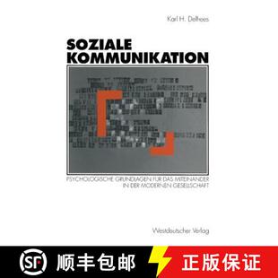 Kommunikation für Soziale modernen 9783531125237 der Psychologische 4周达 Miteinander das Grundlagen Ges...