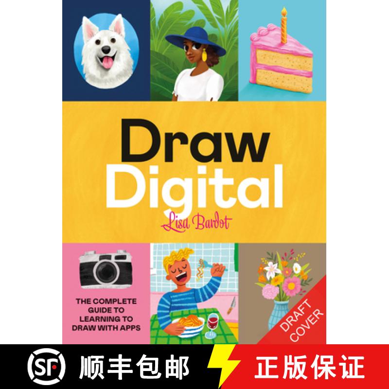 【3-4周达】Drawing Digital: The Complete Guide to Learning to Draw and Paint on Your iPad [9781781578643]