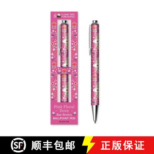 【3-4周达】Bee Brown: Pink Dove Boxed Decorative Ballpoint Pen [9781835629819]