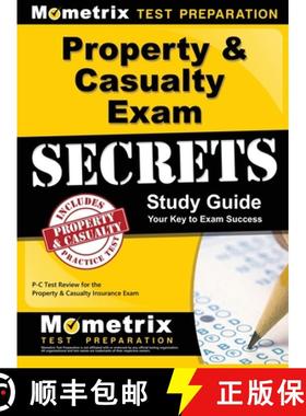 预订 Property & Casualty Exam Secrets Study Guide: P-C Test Review for the Property & Casualty Insura... [9781516708338]