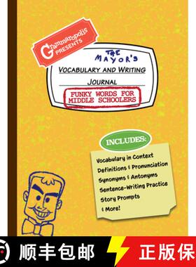 【3-4周达】Funky Words for Middle Schoolers Vocabulary and Writing Journal : Definitions, Usage in Co... [9781644420492]