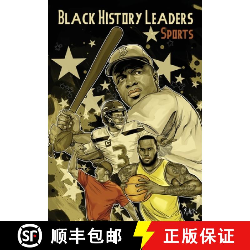【3-4周达】Black History Leaders: Athletes: LeBron James, Jackie Robinson, Russell Wilson and Tiger W... [9781954044432]