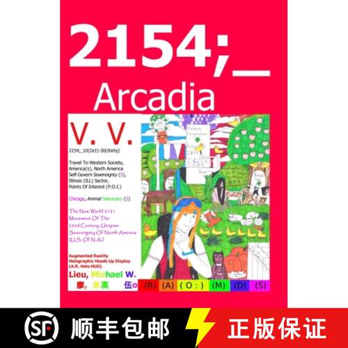 【3-4周达】精装 2154;_Arcadia: Science-Fiction Character Story Universe [9781959211044]