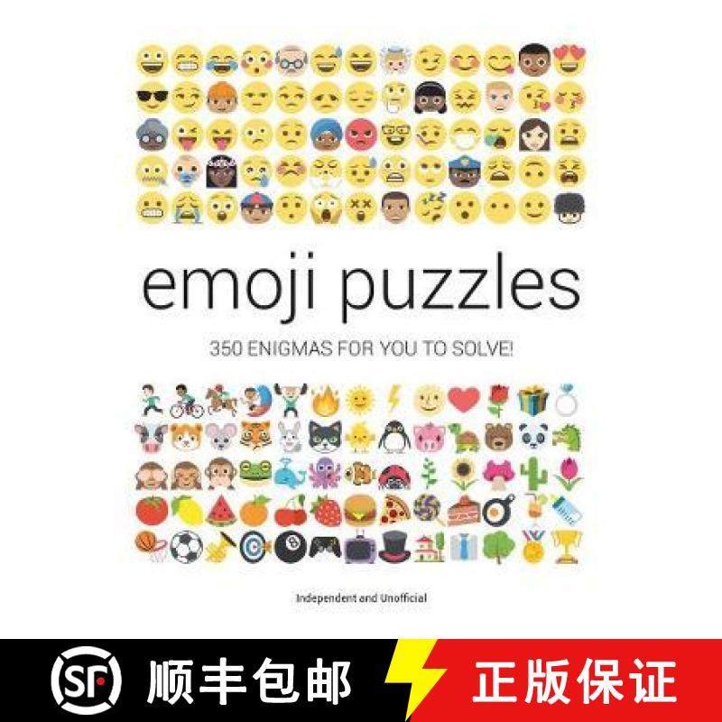 【3-4周达】Emoji Puzzles: 350 Enigmas for You to Solve [9781787390393]