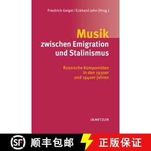 1930er 4周达 Emigration Zwischen Stalinismus Den 1940er Musik Komponisten Russische 9783476019387 ... Und