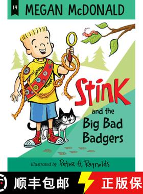 【3-4周达】Stink: The Big Bad Badgers [9781536225761]