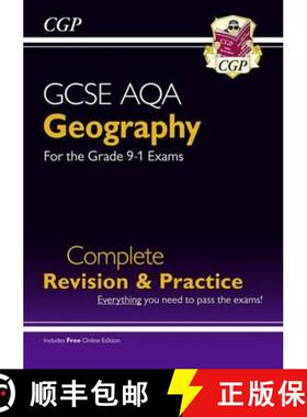 【3-4周达】New GCSE 9-1 Geography AQA Complete Revision & Practice (w/ Online Ed) - New for 2020 exam... [9781782946137]