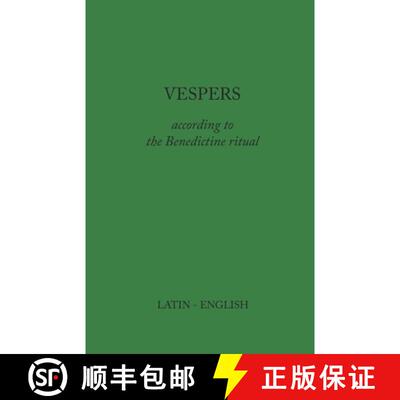 【3-4周达】Vespers: According to the Benedictine Ritual [9781329897557]