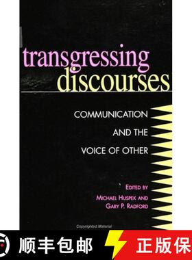 【3-4周达】Transgressing Discourses: Communication and the Voice of Other [9780791433546]