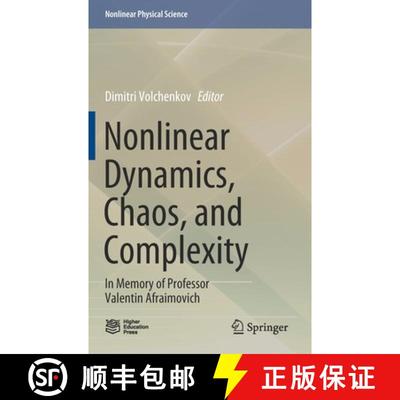 【3-4周达】Nonlinear Dynamics, Chaos, and Complexity : In Memory of Professor Valentin Afraimovich [9789811590337]
