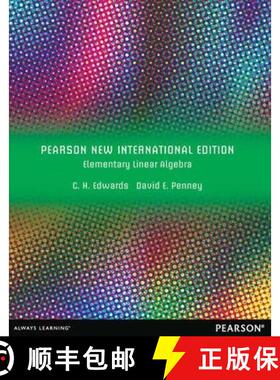 【3-4周达】Elementary Linear Algebra: Pearson New International Edition [9781292042534]