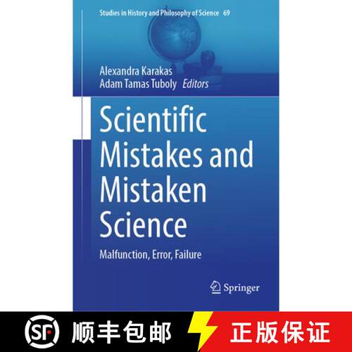【3-4周达】精装 Scientific Mistakes and Mistaken Science: Malfunction, Error, Failure [9783032259240]