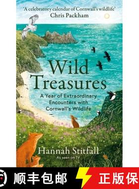 【3-4周达】Wild Treasures: A Year of Extraordinary Encounters with Cornwall's Wildlife [9781856755238]