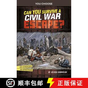 Survive 9781669061335 Can You Interactive Civil Adventure 预订 War History Escape?