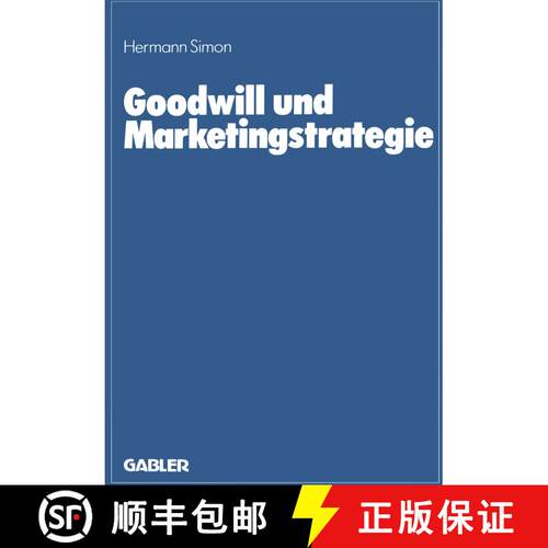 【3-4周达】Goodwill und Marketingstrategie [9783409136037]