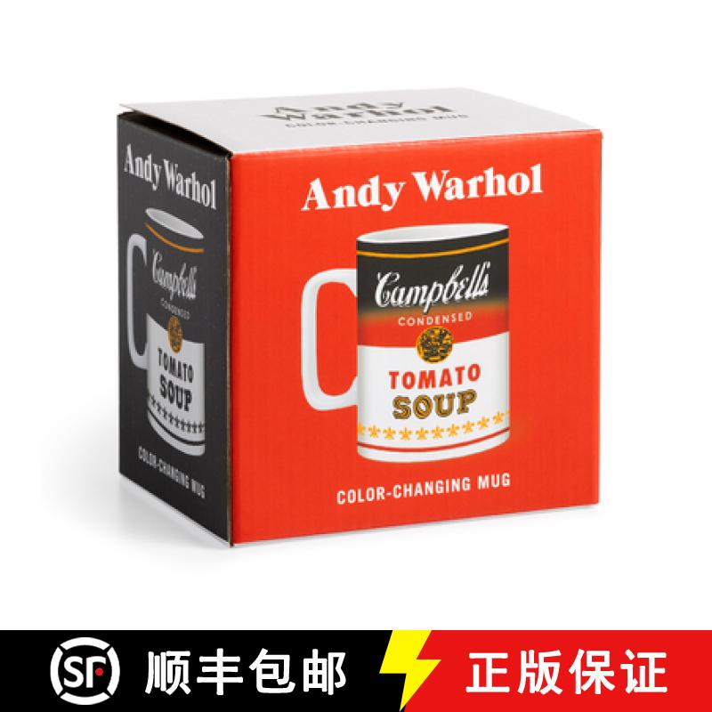 【2-3周达】Warhol Soup Can Color Changing Ceramic Mug[9780735383340]