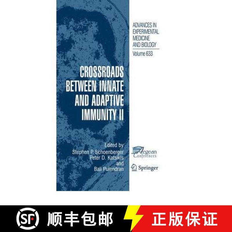 【3-4周达】Crossroads Between Innate and Adaptive Immunity II [9781441927187]