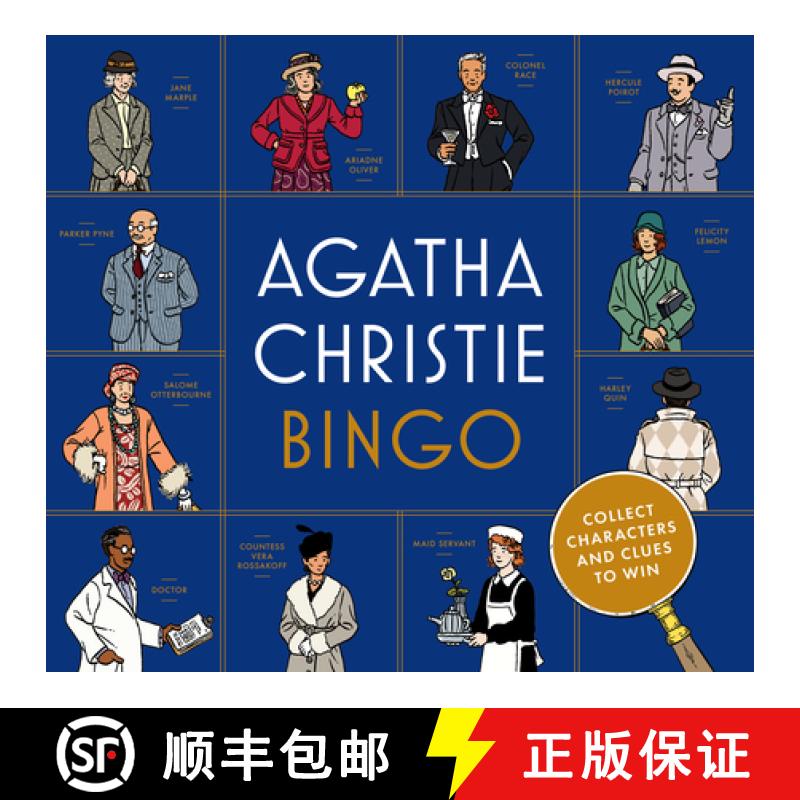 【3-4周达】Agatha Christie Bingo: The perfect family gift for fans of Agatha Christie [9781399602983]