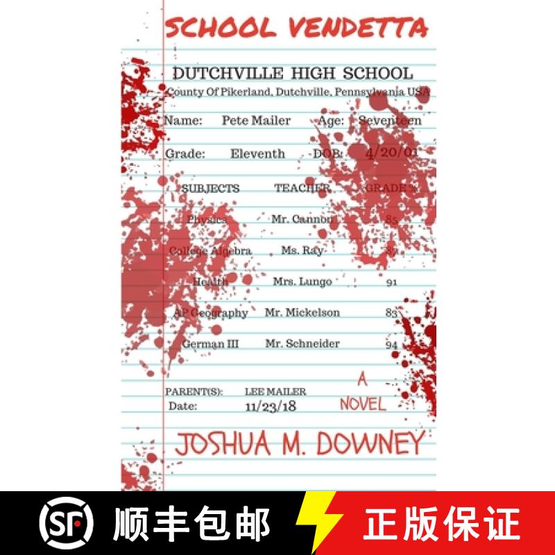 预订 School Vendetta [9780692149690] - 封面