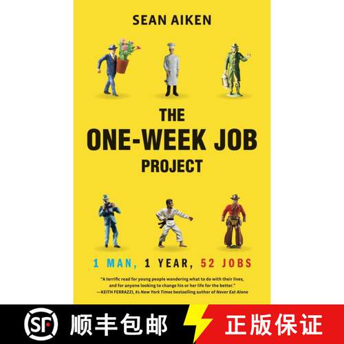 【3-4周达】The One-Week Job Project: One Man, One Year, 52 Jobs [9780345508034]