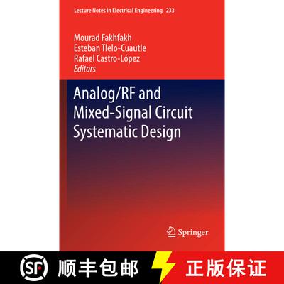 【3-4周达】精装 Analog/RF and Mixed-Signal Circuit Systematic Design [9783642363283]