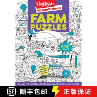Farm and 200 Objects Puzzle with Themed... 9781620917718 Picture Book Over Seek Find Ultimate Puzzles
