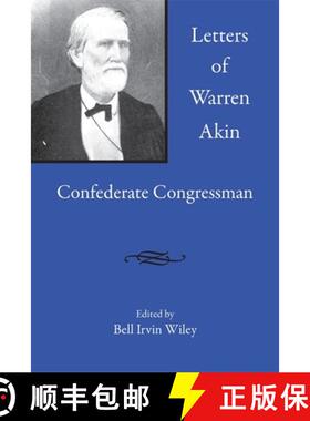 【3-4周达】Letters of Warren Akin – Confederate Congressman [9780820335551]