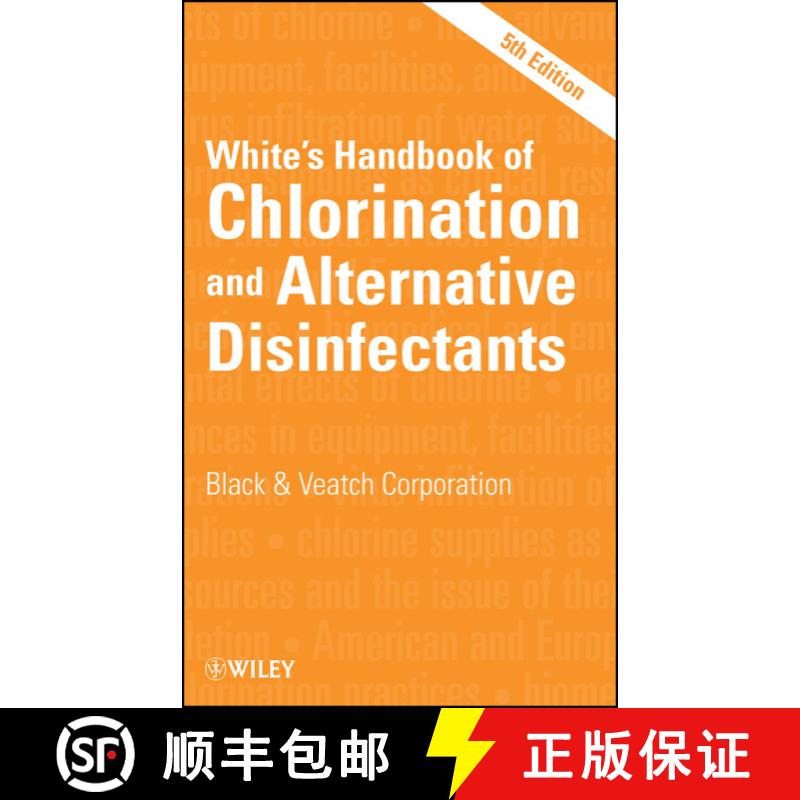 【3-4周达】精装 White'S Handbook Of Chlorination And Alternative Disinfectants, Fifth Edition [Wiley... [9780470180983] - 实物图
