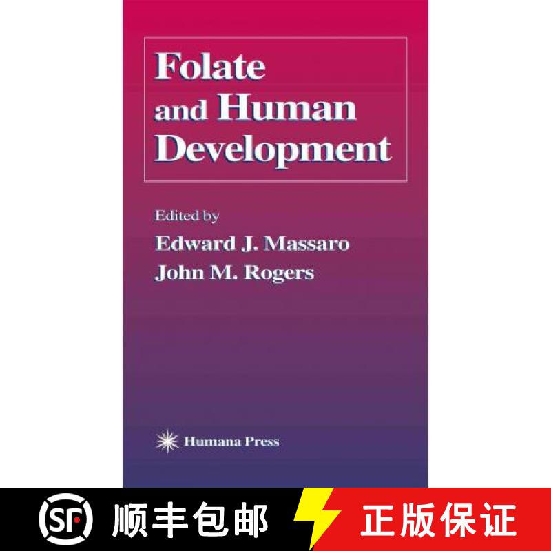 【3-4周达】Folate and Human Development [9781617372629]