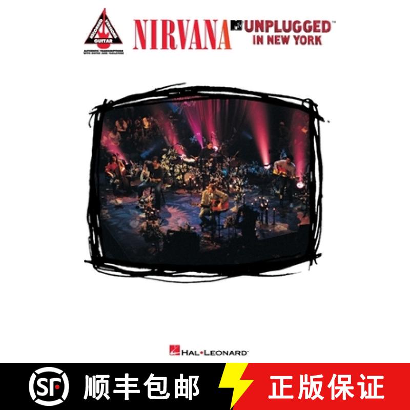 【3-4周达】Nirvana - Unplugged in New York [9780793544134]