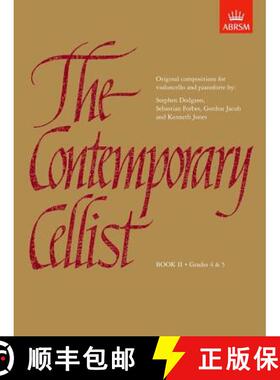 【3-4周达】Contemporary Cellist, Book II: (Grades 4-5) [9781854721167]