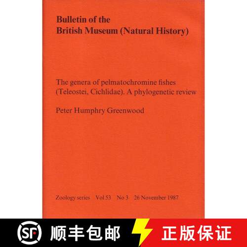 【3-4周达】Bulletin of the British Museum (Zoology), Vol. 53, No. 3 [9780565050351]