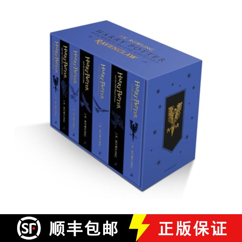 预订 Harry Potter Ravenclaw House Editions Paperback Box Set: Harry Potter Ravenclaw House Editio [9781526624536]