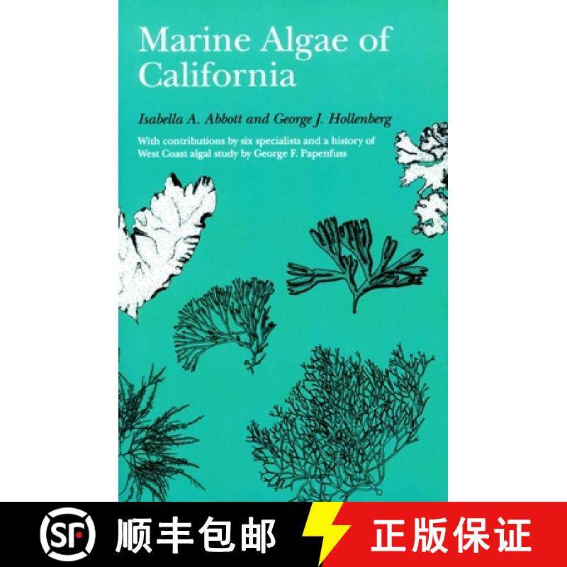 【3-4周达】Marine Algae of California [9780804721523]