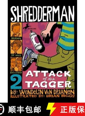 【3-4周达】Shredderman: Attack of the Tagger [9780440419136]