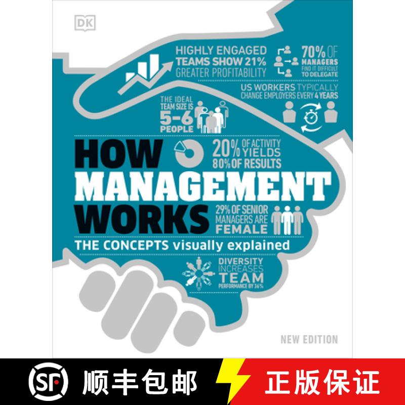 【3-4周达】How Management Works: The Concepts Visually Explained [9780744048421]