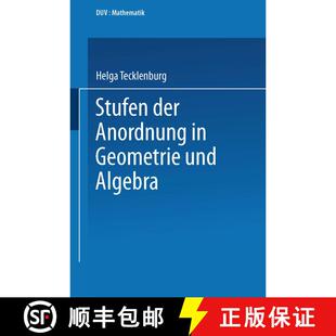 【3-4周达】Stufen der Anordnung in Geometrie und Algebra [9783824420322]