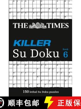 【3-4周达】The Times Killer Su Doku, Book 6: The Dangerously Addictive Su Doku Puzzle [9780007319695]