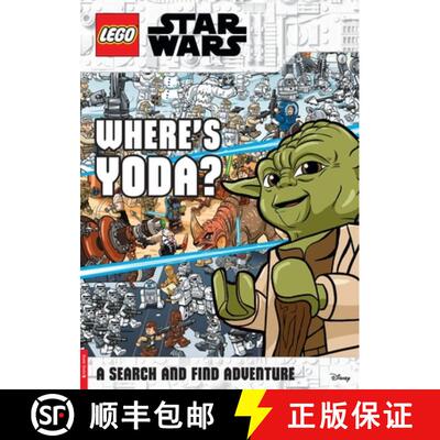 【3-4周达】Lego (R) Star Wars (Tm): Where's Yoda? a Search and Find Adventure [9781780559766]