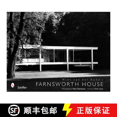 【3-4周达】精装 Mies Van Der Rohe's Farnsworth House [9780764324437]