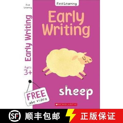 【3-4周达】Writing workbook for Ages 3-5 (Book 1)This preschool activity book includes a free abc video [9781407183572]