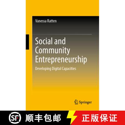 【3-4周达】精装 Social and Community Entrepreneurship : Developing Digital Capacities [9789819656851]