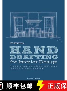 【3-4周达】Hand Drafting for Interior Design [9781501326714]